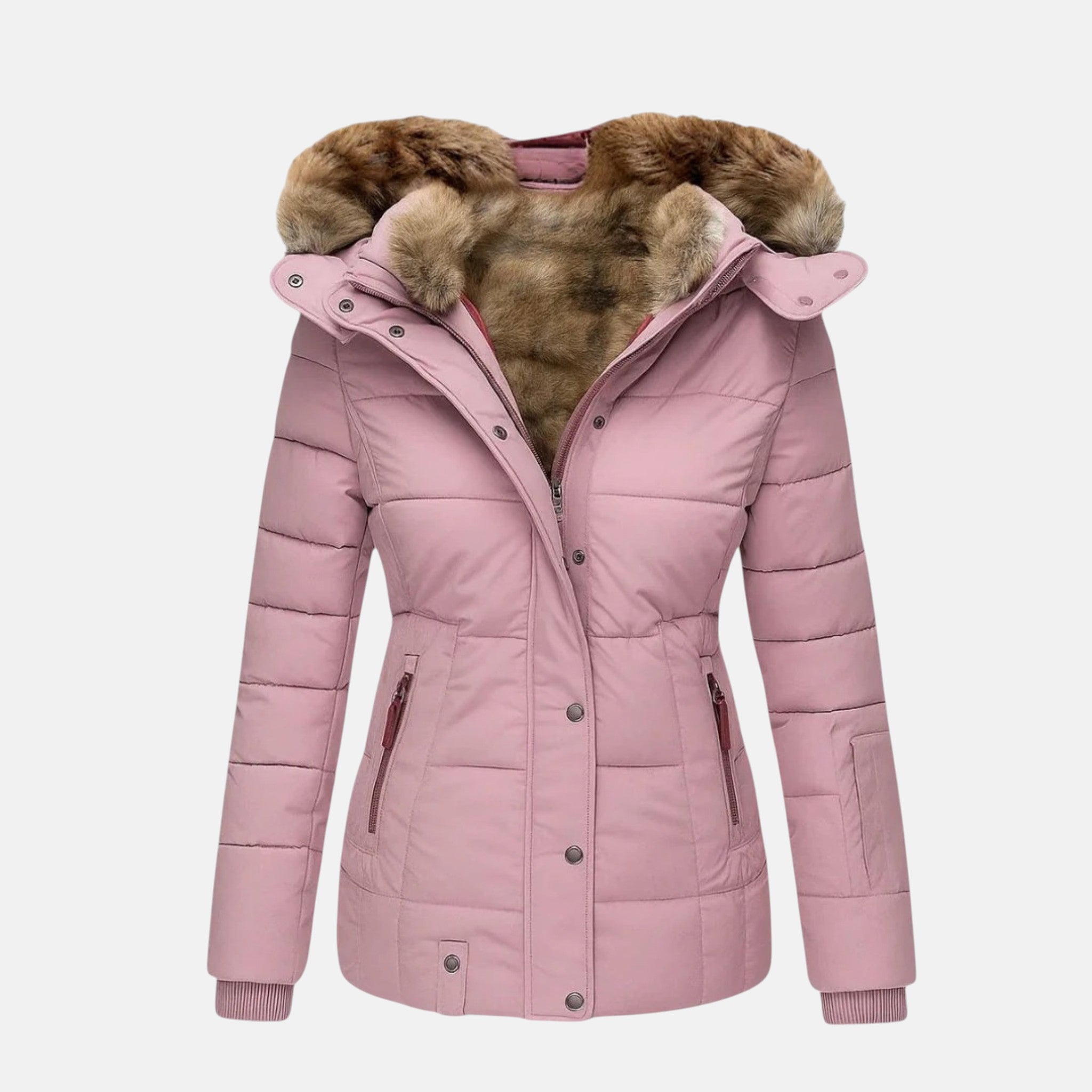 Justyna - Ciepły i ponadczasowy płaszcz zimowy