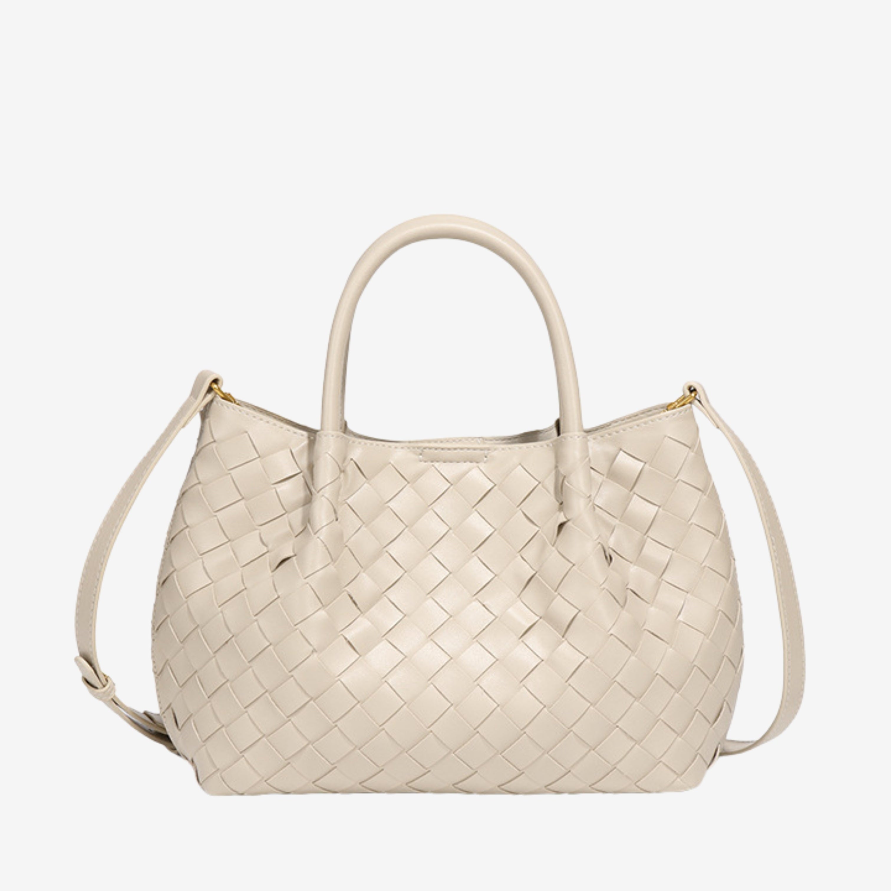 Iwona - Pleciona Torebka na Ramię