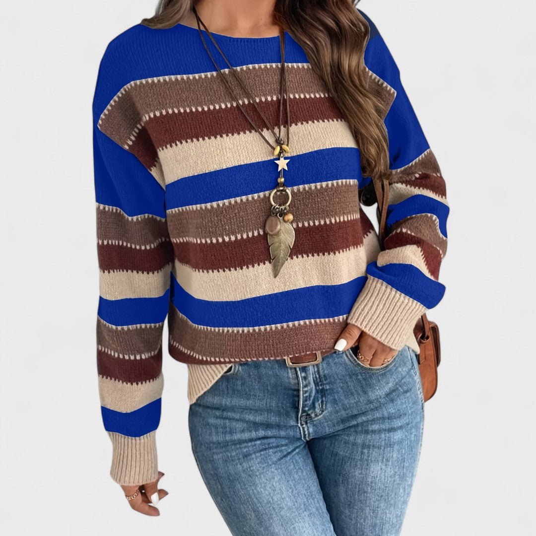 Zofia – Casualny Sweter Vintage dla Kobiet