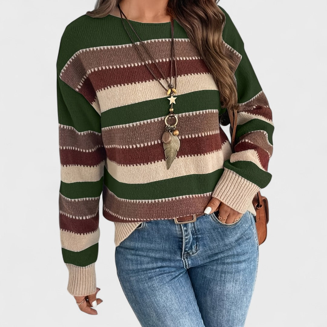 Zofia – Casualny Sweter Vintage dla Kobiet