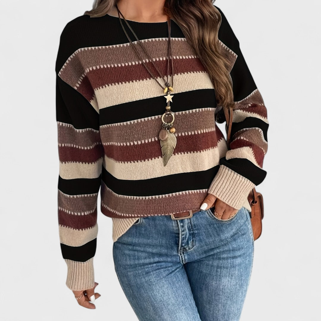 Zofia – Casualny Sweter Vintage dla Kobiet