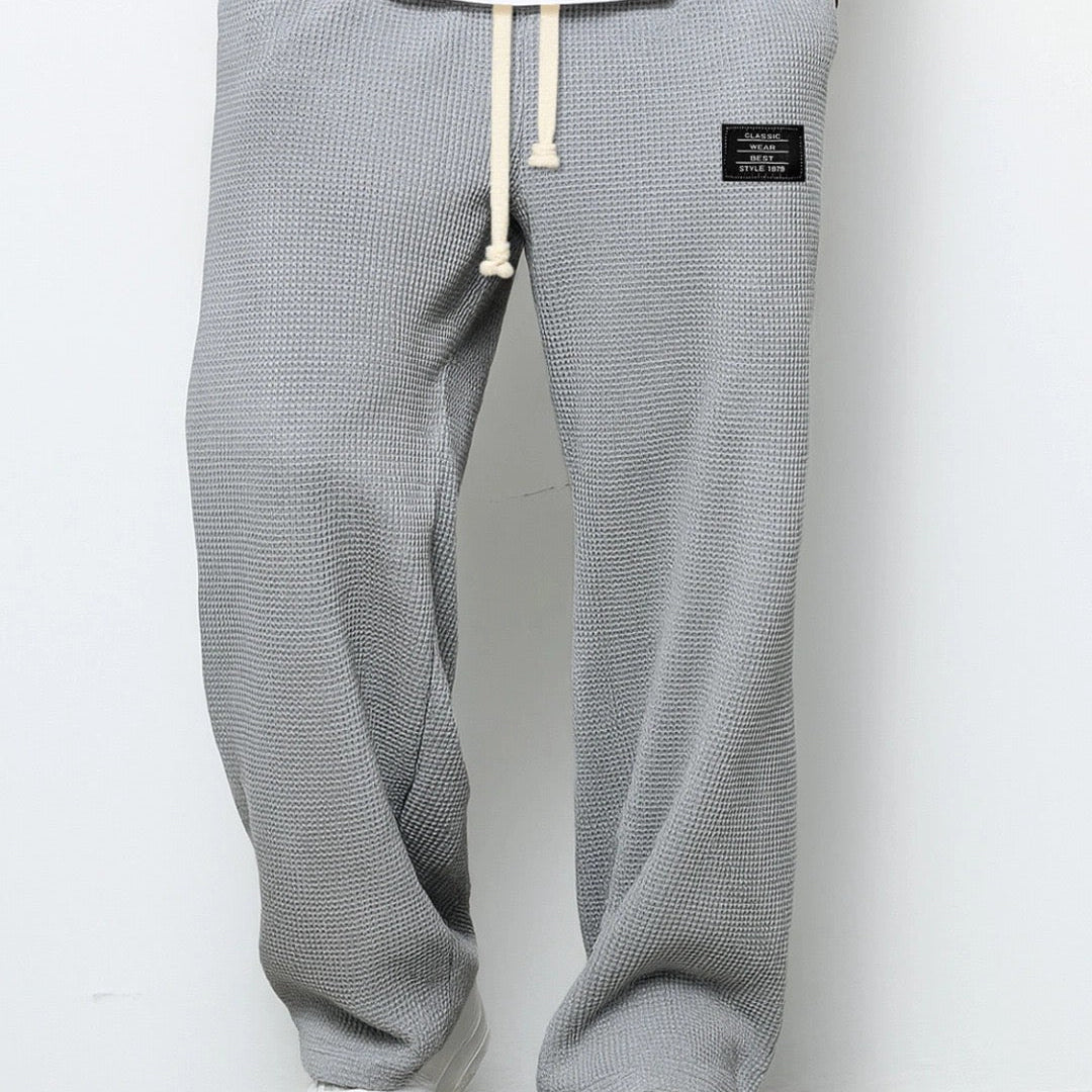 Mateusz - Spodnie z luźnym krojem i sznurkiem