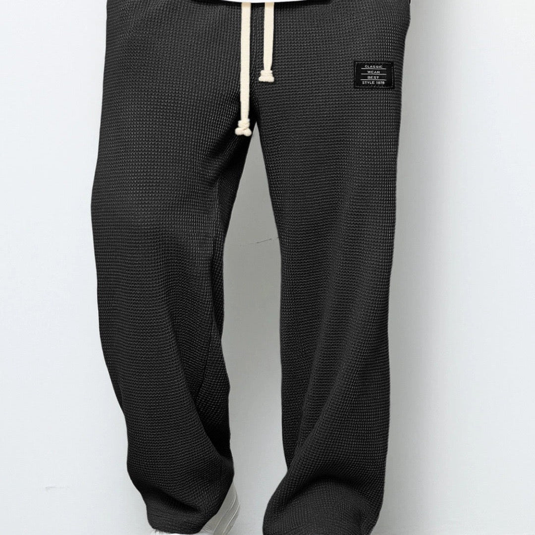 Mateusz - Spodnie z luźnym krojem i sznurkiem