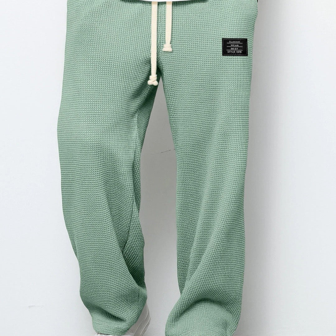 Mateusz - Spodnie z luźnym krojem i sznurkiem