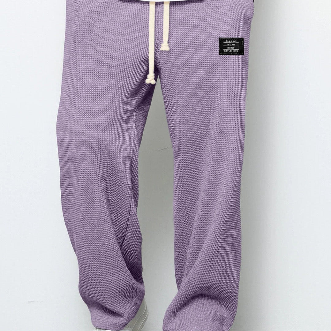 Mateusz - Spodnie z luźnym krojem i sznurkiem