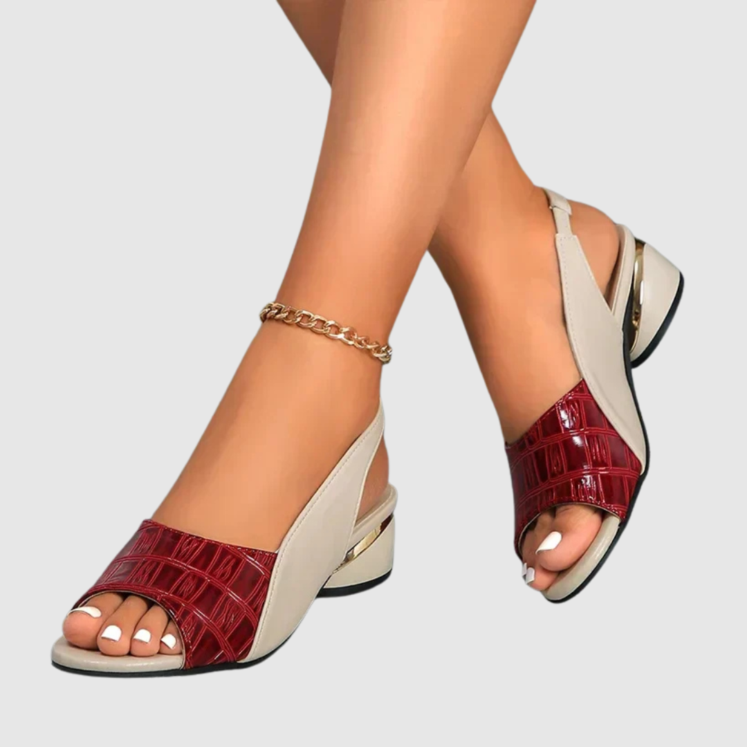 Sissy - Wygodne skórzane sandały