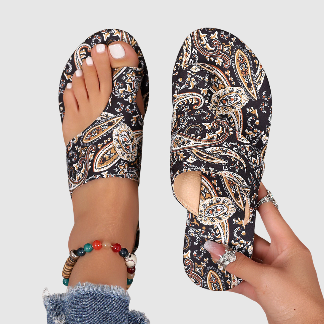 Emmaline - Wintage sandały ortopedyczne