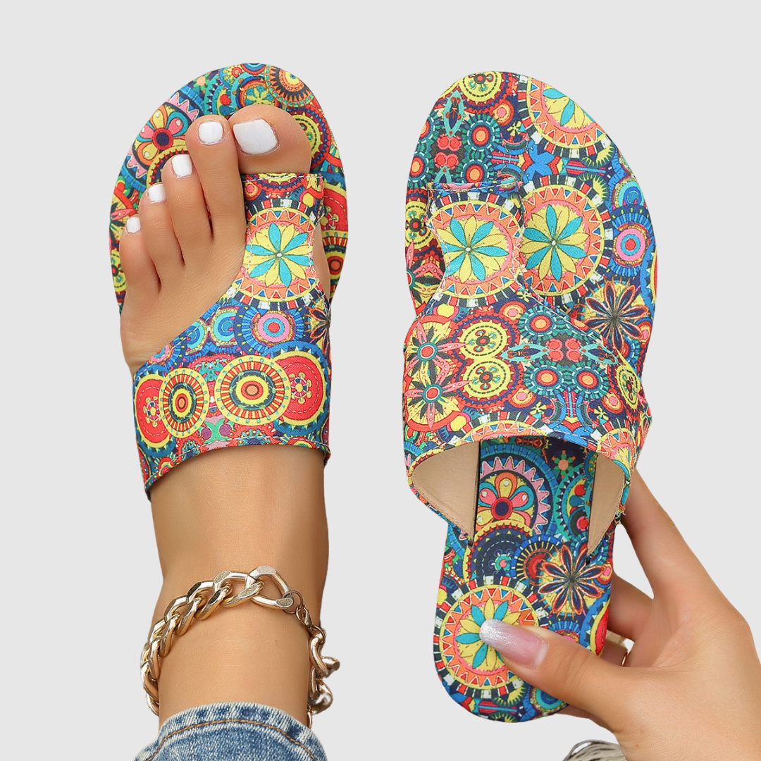 Emmaline - Wintage sandały ortopedyczne