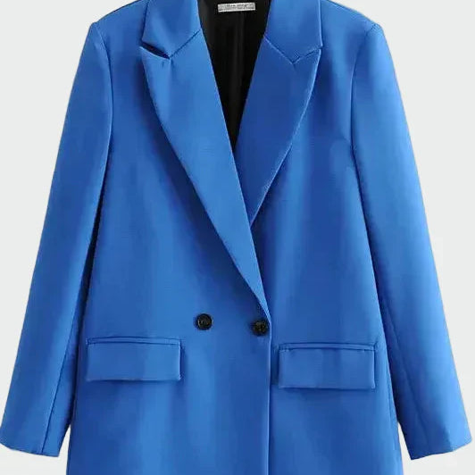 Hanna - Oversize Kurtka z Nowoczesną Linią