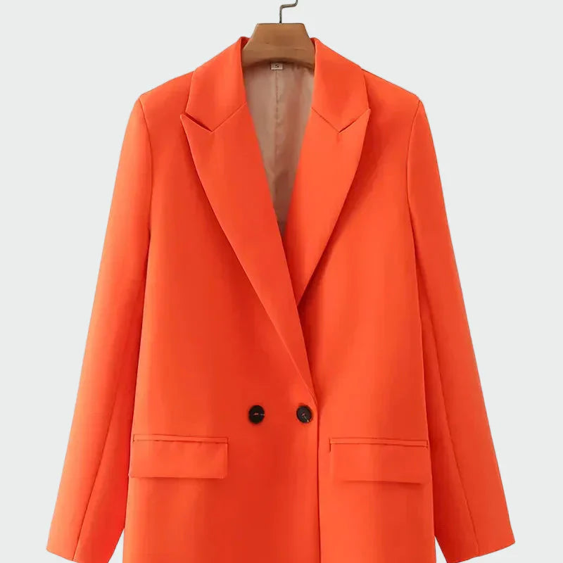 Hanna - Oversize Kurtka z Nowoczesną Linią