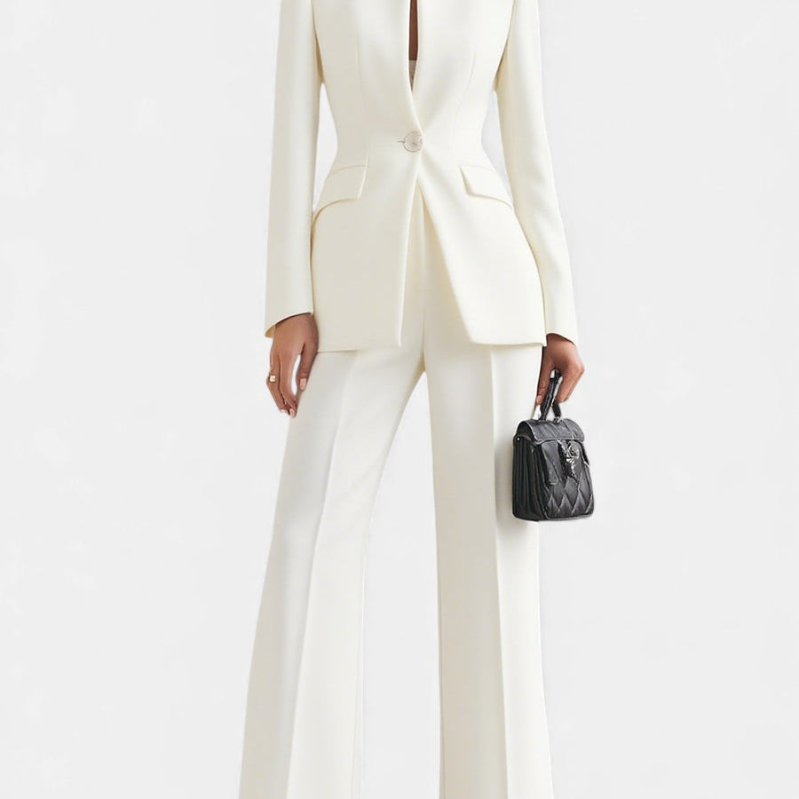 Michalina - Elegancki zestaw marynarki i spodni