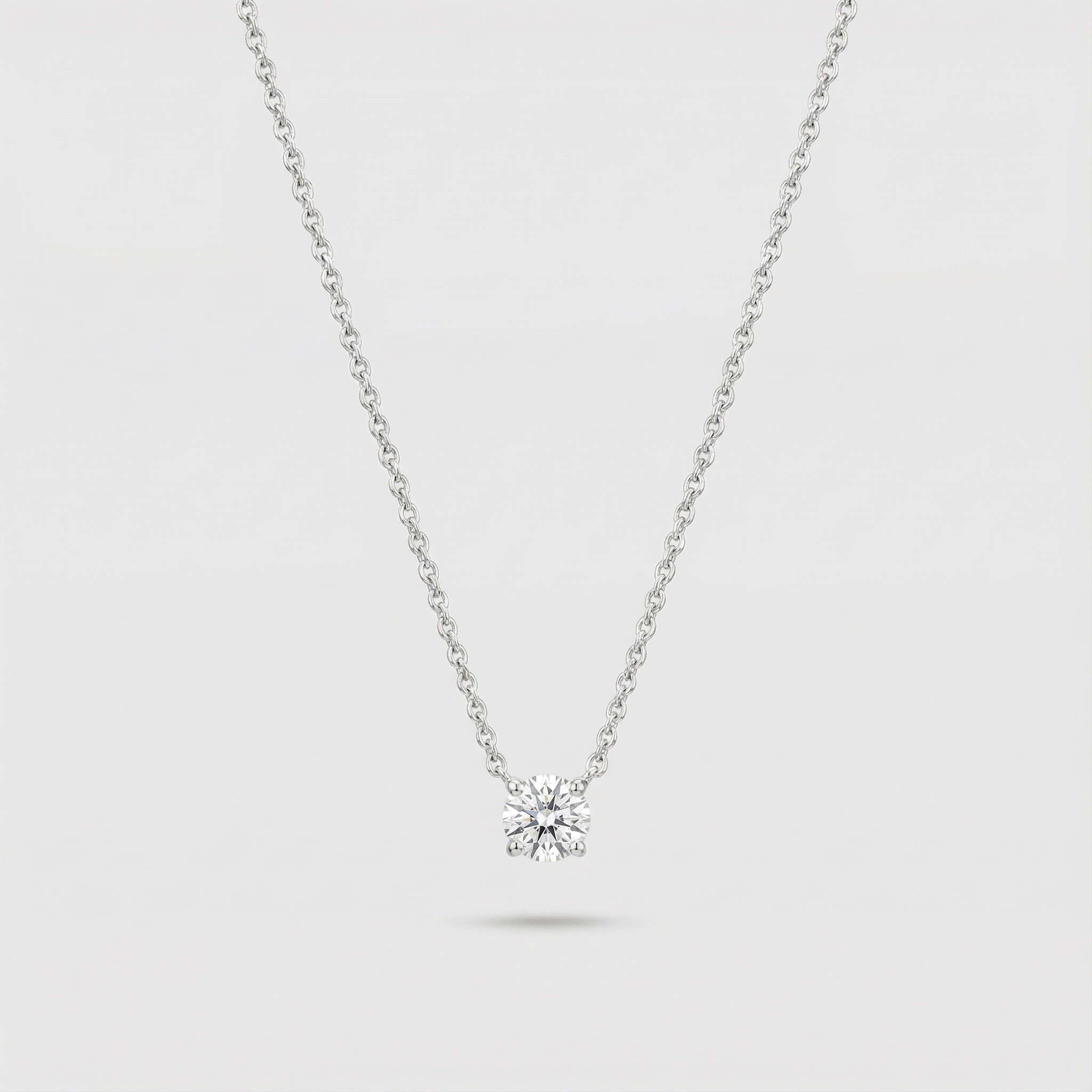 Ysavienna | Elegancki naszyjnik z kamieniem moissanite-style