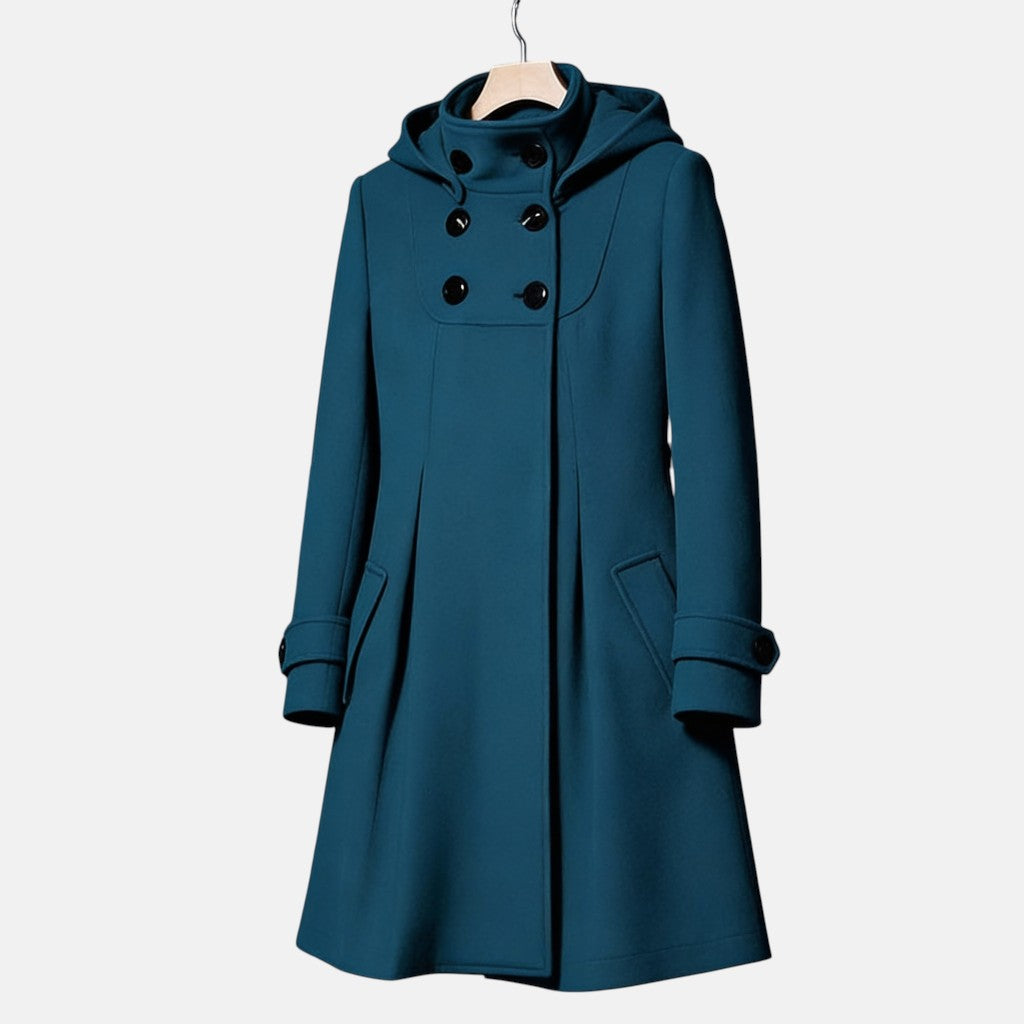 Magda - Modna kurtka z kieszeniami i kapturem