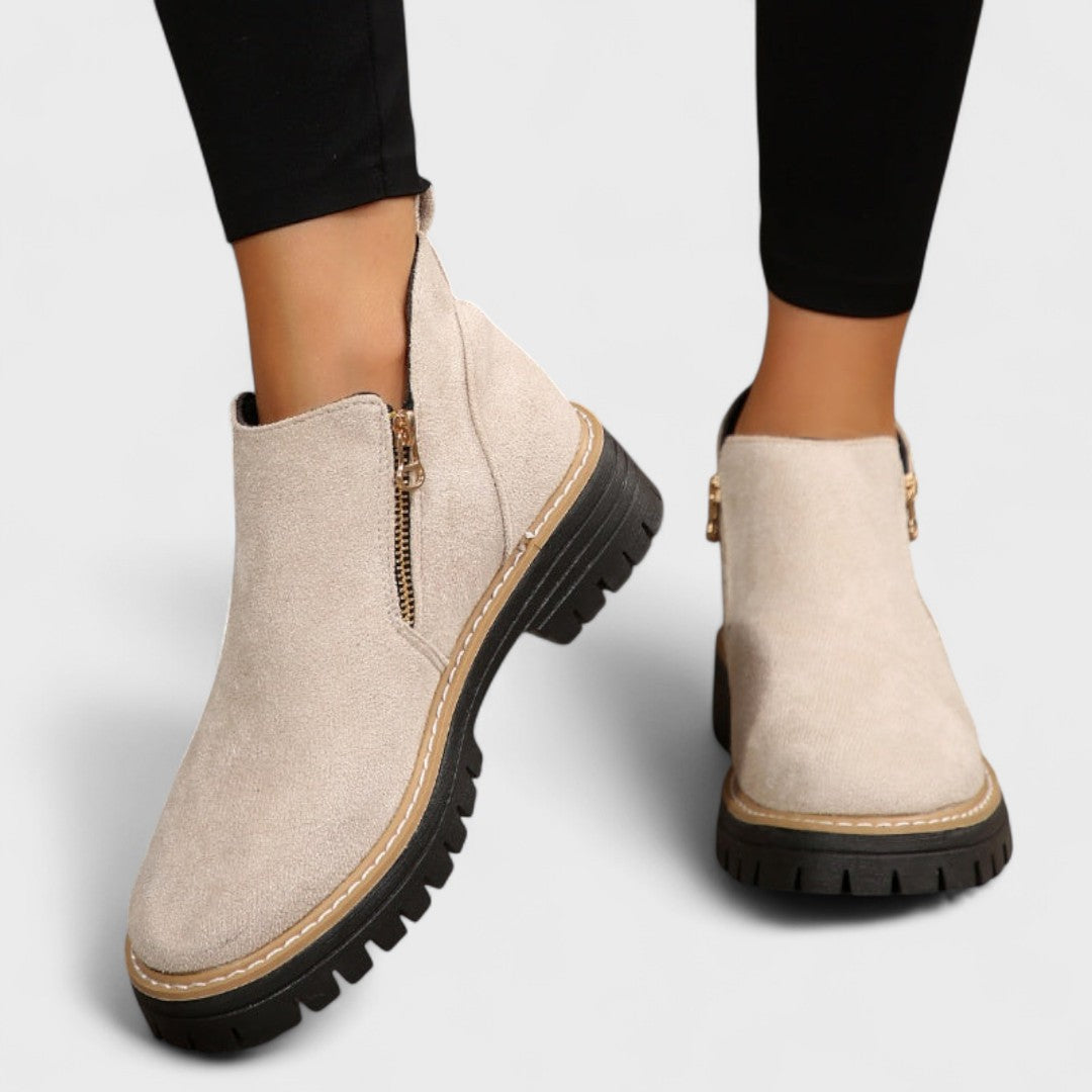 Krystyna - Eleganckie botki na kostkę