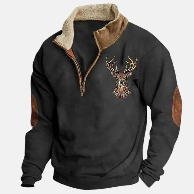 Adam - Sweter z jeleniem